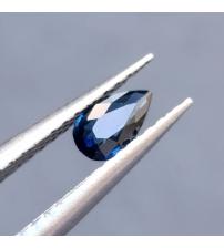 0.27Ct Натуральный синий Сапфир 5.5*3мм груша 