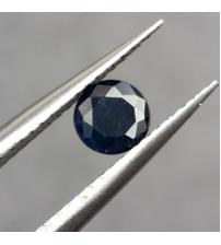 0.8Ct Натуральный тёмно-синий сапфир 5мм круг (Видео) 0.8Ct Натуральный тёмно-синий сапфир 5мм круг (Видео)