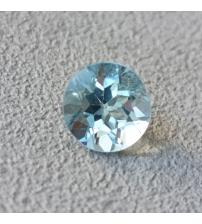 2.32Ct Натуральный Sky blue Топаз 8мм круг (Видео) 2.32Ct Натуральный Sky blue Топаз 8мм круг (Видео)