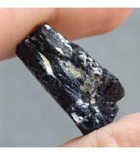 21CT Необработанный черный Турмалин шерл 24*12мм (без огранки) 