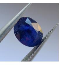 2.77Ct Натуральний синій сапфір 8.8*7мм (овал)