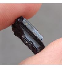 3.5CT Необработанный черный Турмалин шерл 15.3*7.7мм (без огранки) 