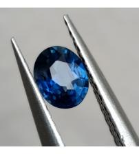 0.34Ct Натуральний поліхромний Royal Blue сапфір 4.7*3.8мм овал 