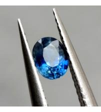 0.43Ct Натуральний поліхромний Royal Blue сапфір 5*4мм овал 