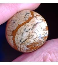 45Ct Натуральна Яшма пейзажна 26.5мм