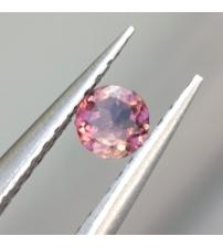 0.13CT Натуральний поліхромний рожево-персиковий турмалін 3.3мм (круг) 0.13CT Натуральний поліхромний рожево-персиковий турмалін 3.3мм (круг)