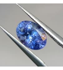 0.92Ct Натуральный Танзанит 6.9*5мм овал (Видео) 0.92Ct Натуральный Танзанит 6.9*5мм овал (Видео)