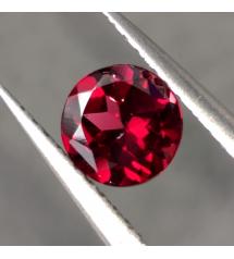 0.98Ct Натуральный родолит гранат 6мм круг (Нигерия)