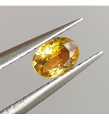 0.24CT Желтый Турмалин тсилаизит 5.1*3.8мм (овал)