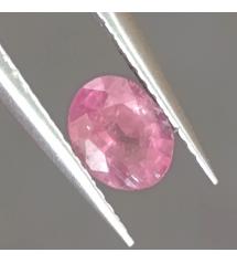 0.67Ct Натуральный розовый Турмалин - Рубеллит 6.4*5мм (овал) 