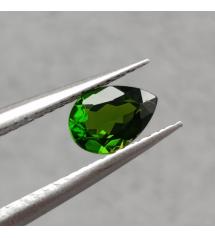 0.72Ct Натуральный Хромдиопсид 7*5мм груша 