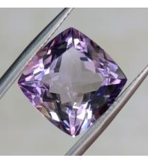 9.4Ct Крупный натуральный аметист 13.5мм кушон Видео