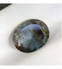 Редкий натуральный черный Аквамарин 3.25Ct 11,2*9.1мм