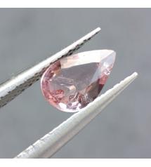 0.57Ct Натуральный светло-розовый Турмалин - Рубеллит 7.8*5.2мм (груша) 