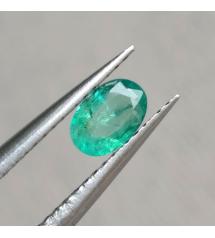 0.35Ct Натуральный изумруд 6.1*4.1мм Овал (Видео)