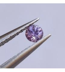 0.14Ct Не грітий рожево-фіолетова поліхромний сапфір 3мм (круг) 