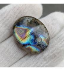 31Ct Натуральный лабрадорит (спектролит) 28*23мм 