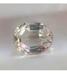 3.2Ct Натуральный желтый Кунцит хамелеон овал 9*7.4мм (Видео)