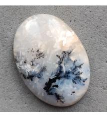 39Ct Натуральный дендритовый опал 33*23мм