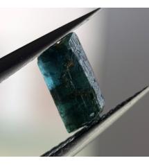 1.7CT Натуральний необроблений турмалін індіголіт 8.5*4.7мм (без огранки)