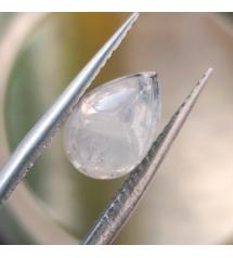 2.5Ct Натуральний місячний камінь (Адуляр) 10*7мм груша кабошон
