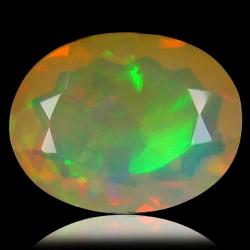 0.74Ct ЭФИОПСКИЙ ОПАЛ ОВАЛ 8*5.7мм