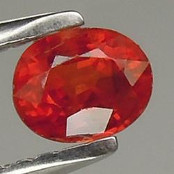 0.82CT 100%NATURAL САПФИР ПАДПАРАДЖА