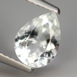 0.9CT ПРИРОДНЫЙ АКВАМАРИН (ГРУША) 8.2*6.0ММ