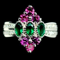 СЕРЕБРЯНОЕ КОЛЬЦО "АГАТА" 16.75р