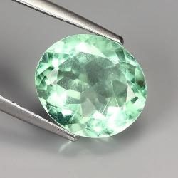 6.69Ct НАТУРАЛЬНЫЙ ФЛЮОРИТ 12.3*10.9мм