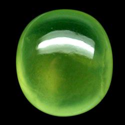 28.3Ct КРУПНЫЙ НАТУРАЛЬНЫЙ ПРЕНИТ 19*17мм кабошон