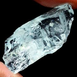 27.5Ct Великий Натуральний необроблений аквамарин 30*12мм