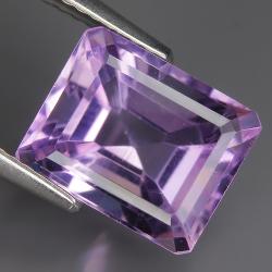 3.57Ct Натуральный аметист 10*8.1мм октагон (Класс ААА+) ВИДЕО