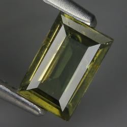 0.74Ct Натуральний корнерупін 6.5 * 4.0мм багет (Відео)