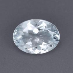 1.47Ct Натуральный необработанный аквамарин 8.1*6.2мм (овал)