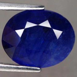 2.95Ct Натуральный сапфир 9.8*7.9мм класса А+ (овал) Сертификат