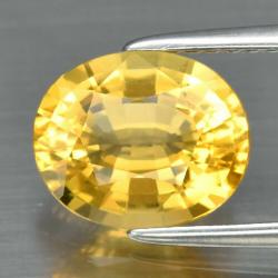 1.87Ct Натуральний цитрин 9*7.5мм овал Відео