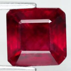 2.32Ct Натуральный рубін 6.9мм (октагон) Сертифікат