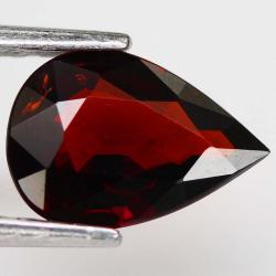 1.33Ct Натуральный спессартин гранат 9.2*6.4мм груша