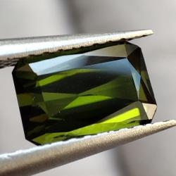 1.4CT Натуральний зелений турмалін (вердиліт) 7.9*5мм (октагон) 