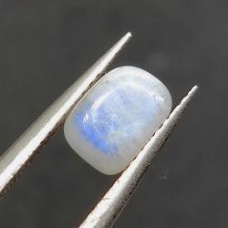 2.0Ct Необработанный лунный камень (Адуляр) 7.8*5.7мм 