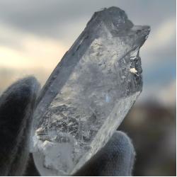 81.4Ct Натуральний Гірський Кришталь 41.5*22мм кристал без огранки 
