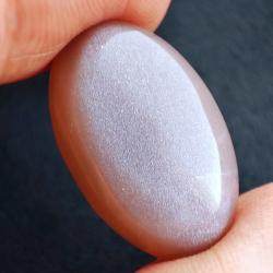 18.95Ct Індійський персиковий місячний камінь (Адуляр) - 25*15.6мм кабошон