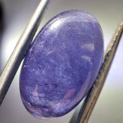 13.65Ct Огромный натуральный танзанит 11*17.5мм кабошон