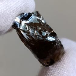 26.1Ct Натуральний Моріон Раухтопаз мінерал без огранки 30*14мм