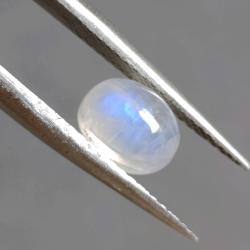 1.77Ct Необработанный лунный камень (Адуляр) овал 7.7*6мм 