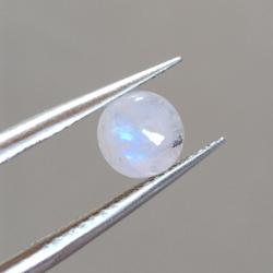 1.15Ct Натуральний місячний камінь (Адуляр) 6.1мм круг кабошон