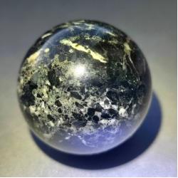 392.5Ct Натуральный Чорный Агат шар (сфера) 38мм 