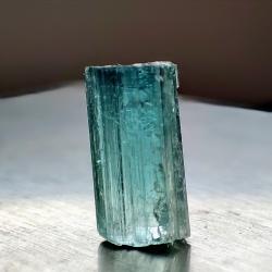 3.25CT Редкий голубой турмалин индиголит 11.5*5.3мм (без огранки) Афганистан