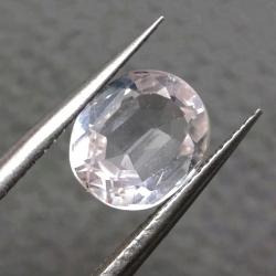 3Ct Натуральный Кунцит сподумен овал 9.6*8.2мм (Видео)